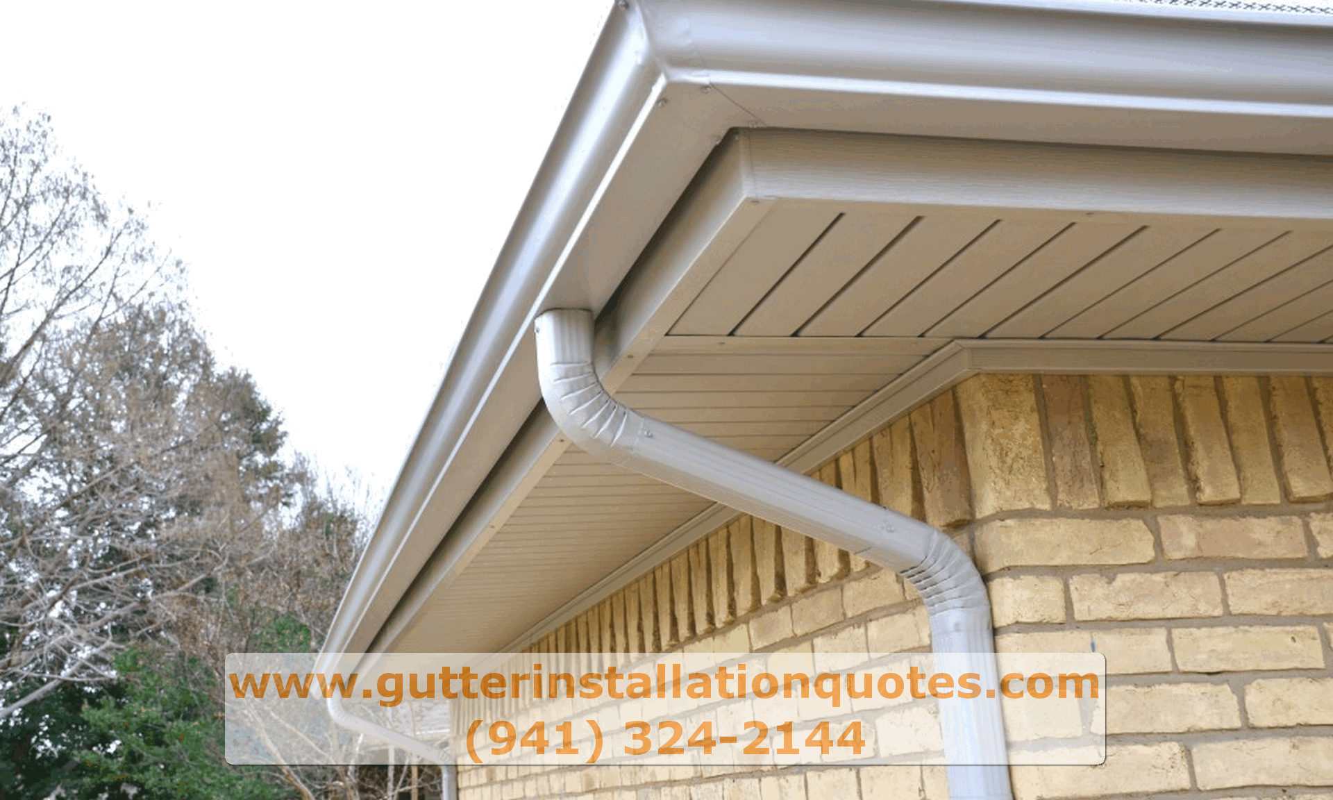 Quality gutter materials and installation in Longboat Key