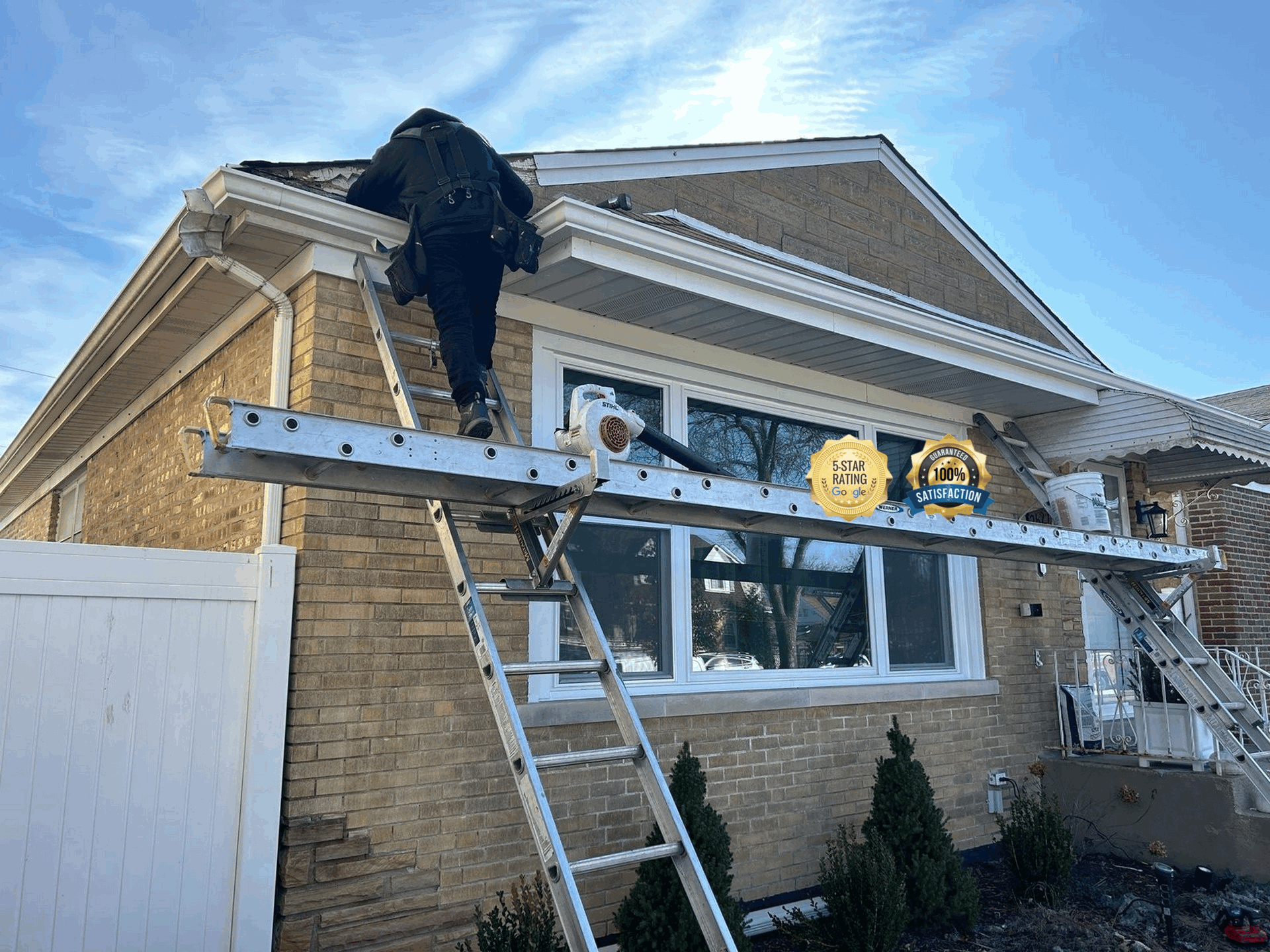 Veteran-owned gutter installation service Lockhart
