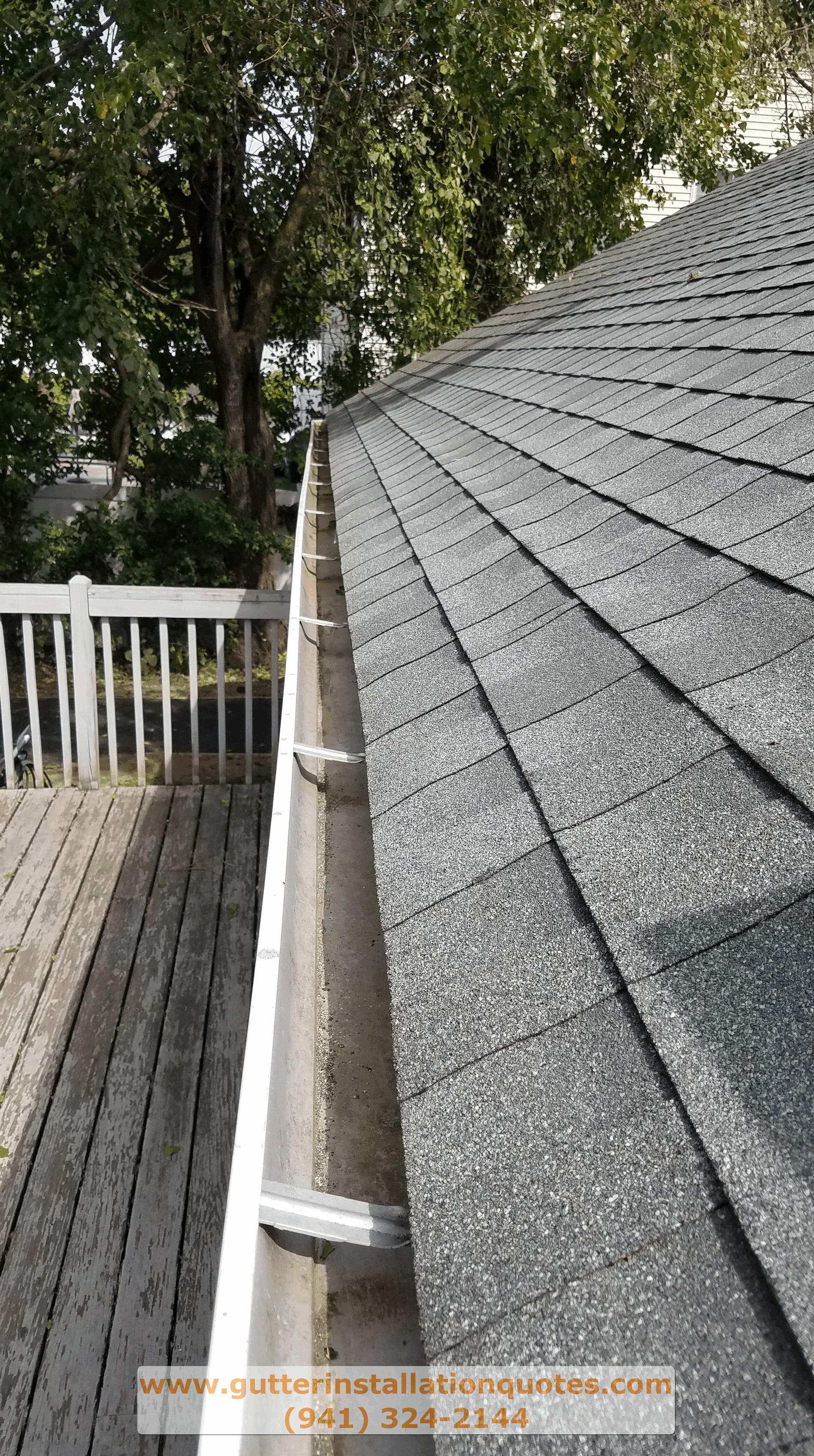 Veteran-owned gutter installation service Sarasota Springs