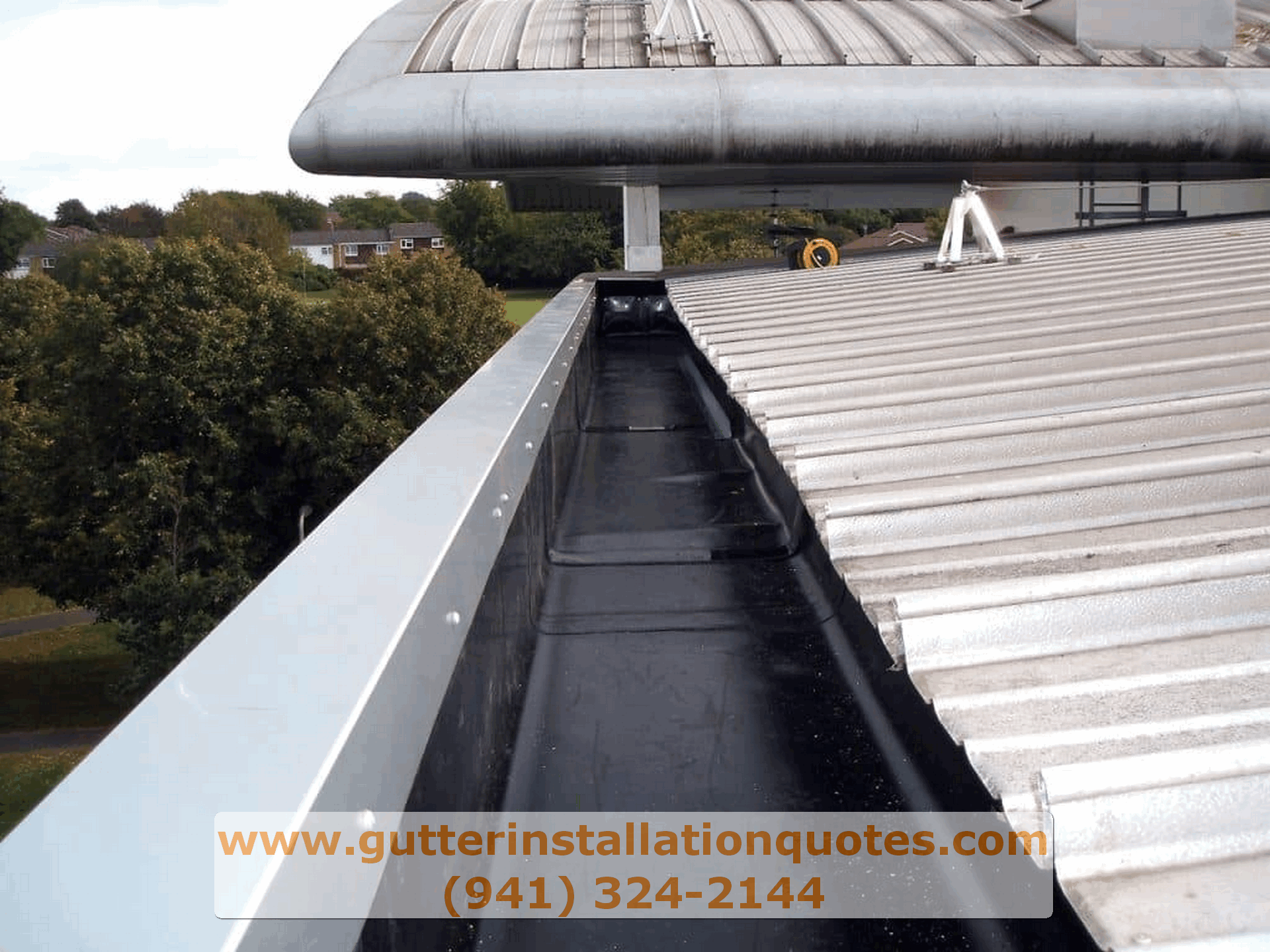 Gutter guards in Warm Mineral Springs