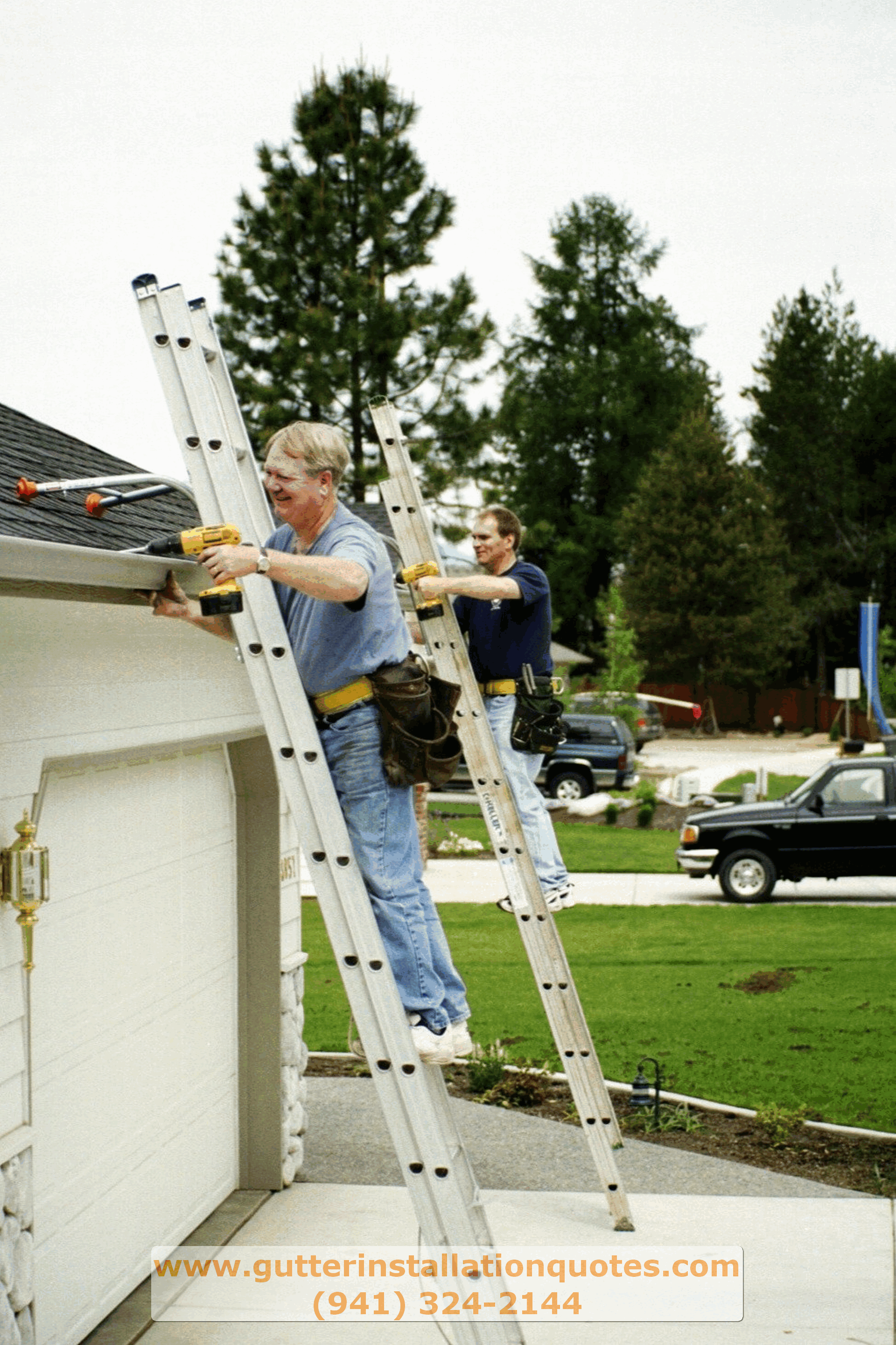 Seamless gutter installation in Beacon Hill