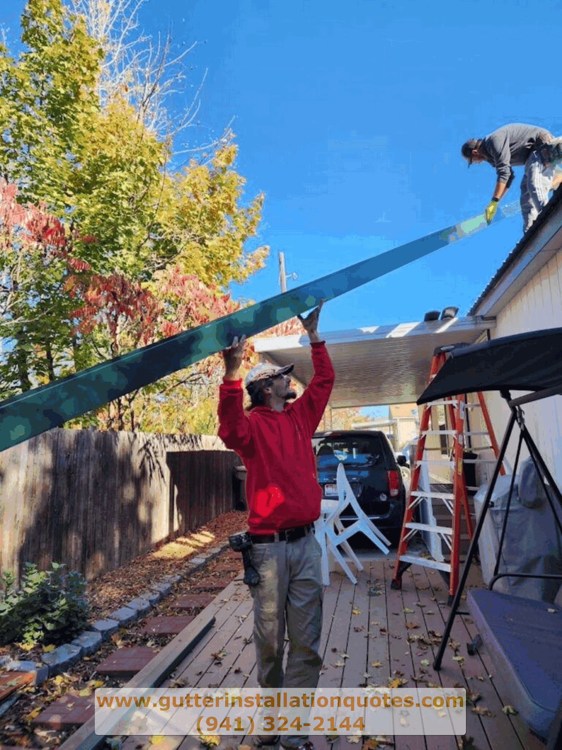 Downspout & drainage in Beacon Hill