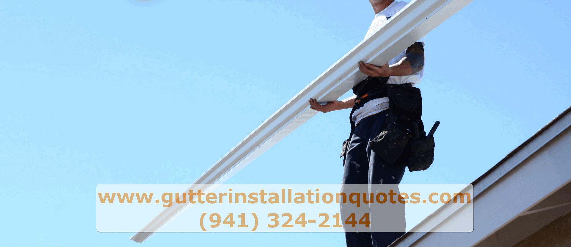 Professional gutter installation in Fanning Springs, Florida
