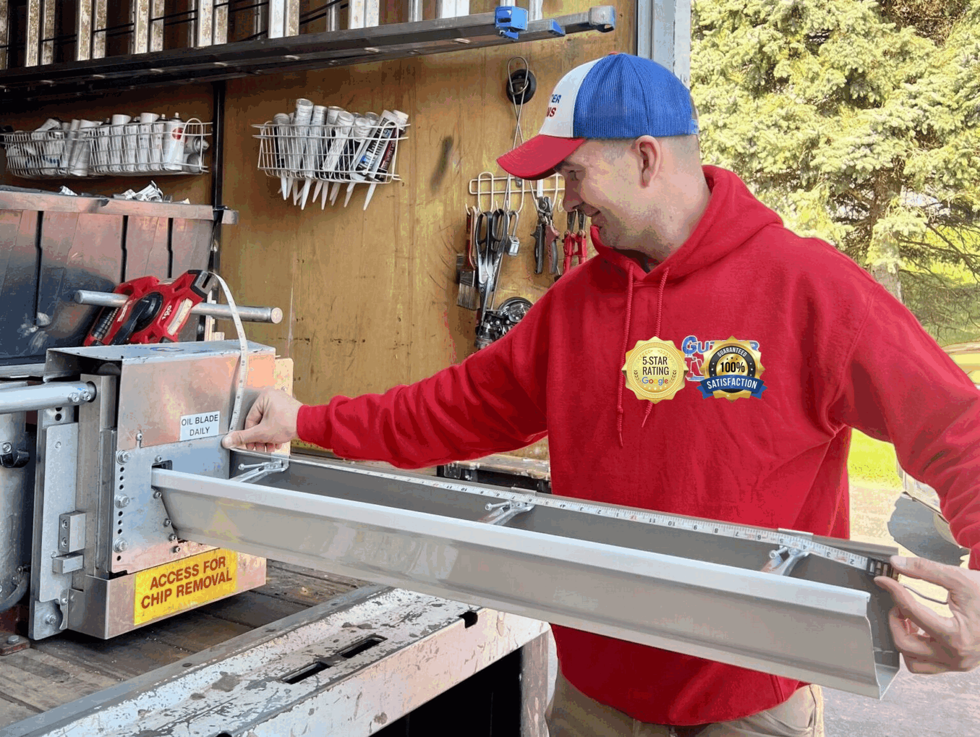 Quality gutter materials and installation in Foley